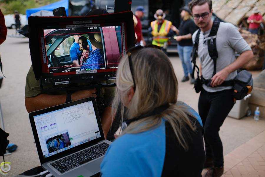 Photo of Spiked Film Crew on set filming