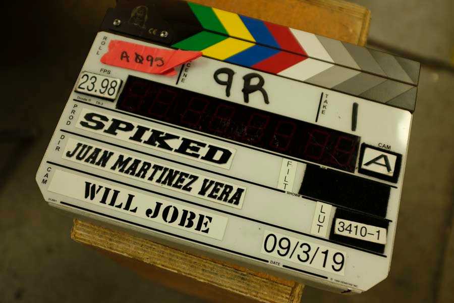 Photo of Spiked Film Crew on set filming