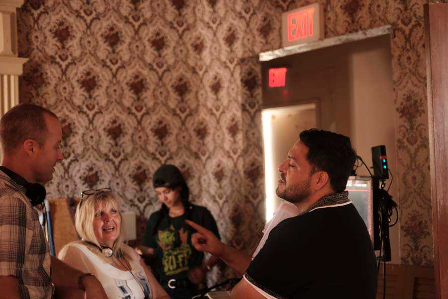 Photo of Spiked Film Crew on set filming