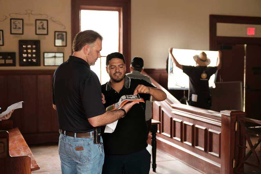 Photo of Spiked Film Crew on set filming