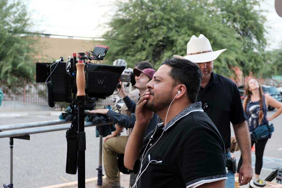 Photo of Spiked Film Crew on set filming
