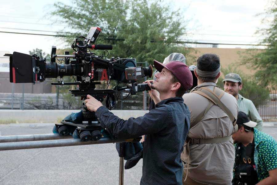 Photo of Spiked Film Crew on set filming