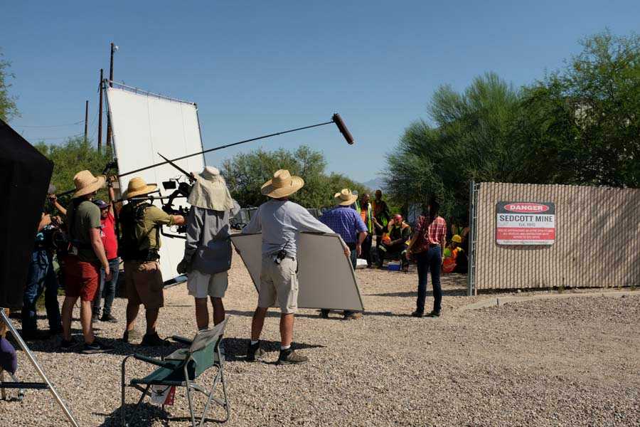 Photo of Spiked Film Crew on set filming